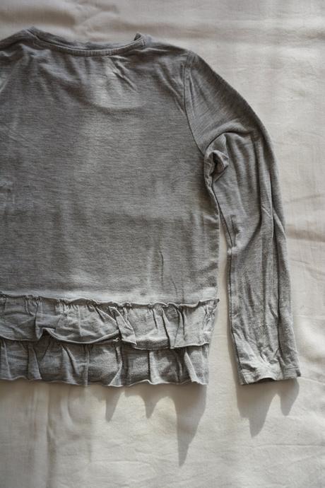 Tričko / tunika s volánikmi, next,128