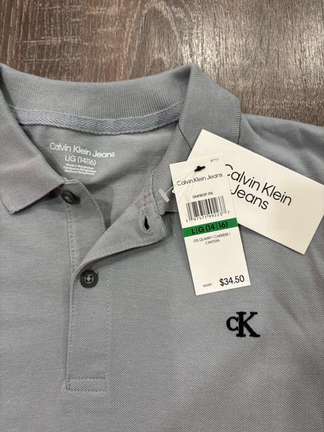 Calvin klein nova chlapcenska polokosela na 14-16, calvin klein,164
