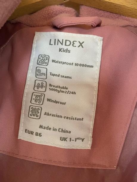 Nepremokava a vetruvzdorna bunda lindex 86/92, lindex,86