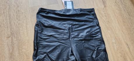 Tehotenské kožené nohavice, only,m