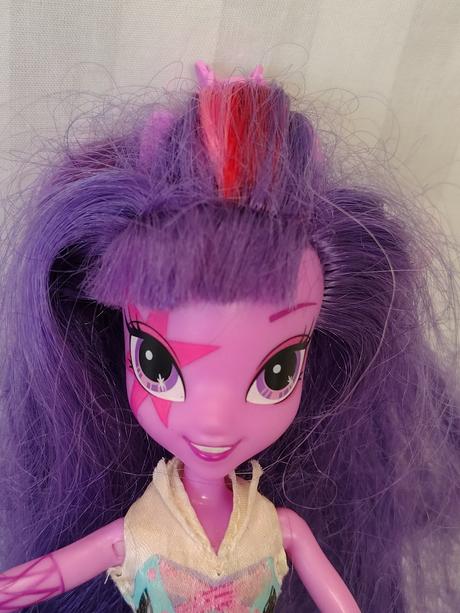 Retro bábika twilight sparkl equestria hasbro 2014,