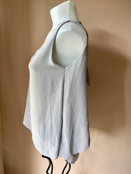 Top s mašľou a krajkou izabel 38/40 /2c, 38