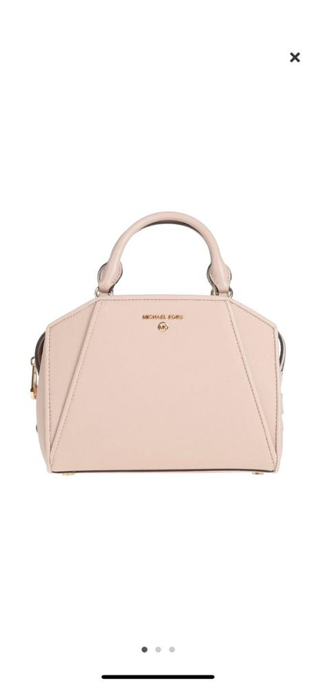 Bledoruzova kožená michael kors, michael kors