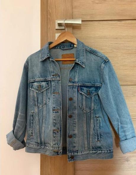 Levis riflová dámska bunda s-m, levis,s