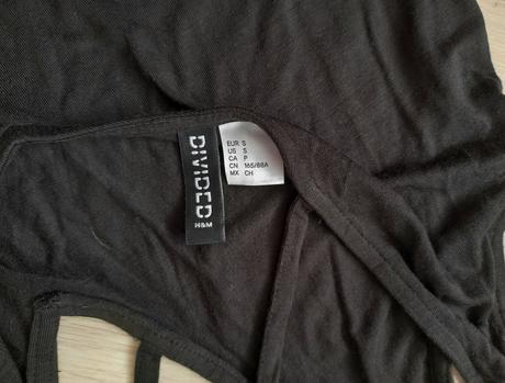 Dámské tričko h&m č.s, h&m,s