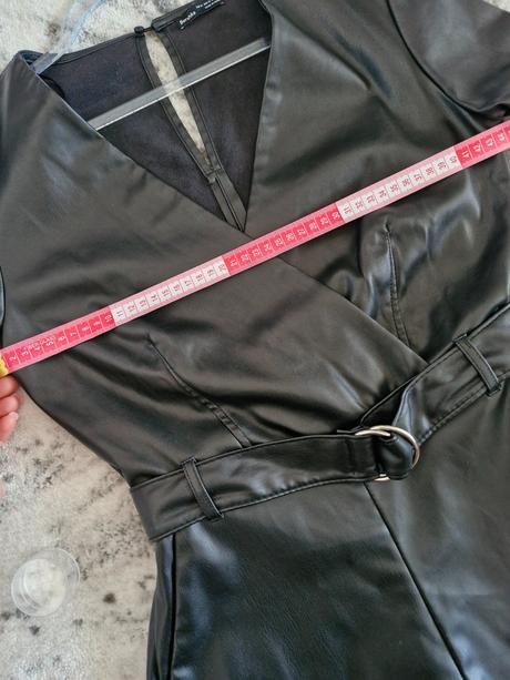 Koženkový overal, bershka,m