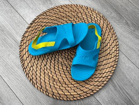 Sandálky s gumkou v. 33/34- 20,5, decathlon,33