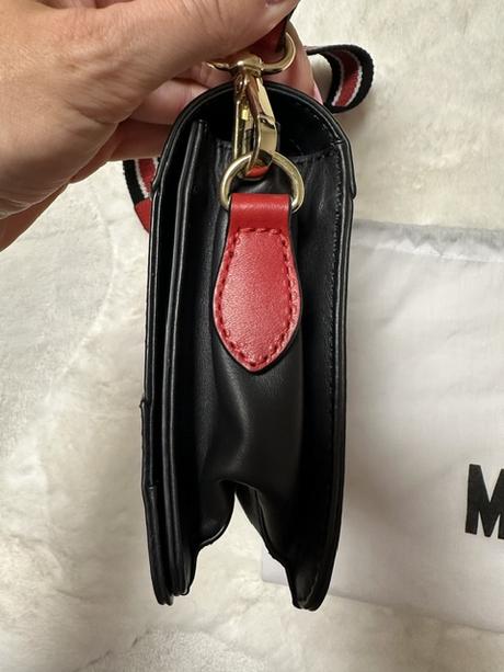 Kožená crossbody kabelka zn. love moschino, love moschino