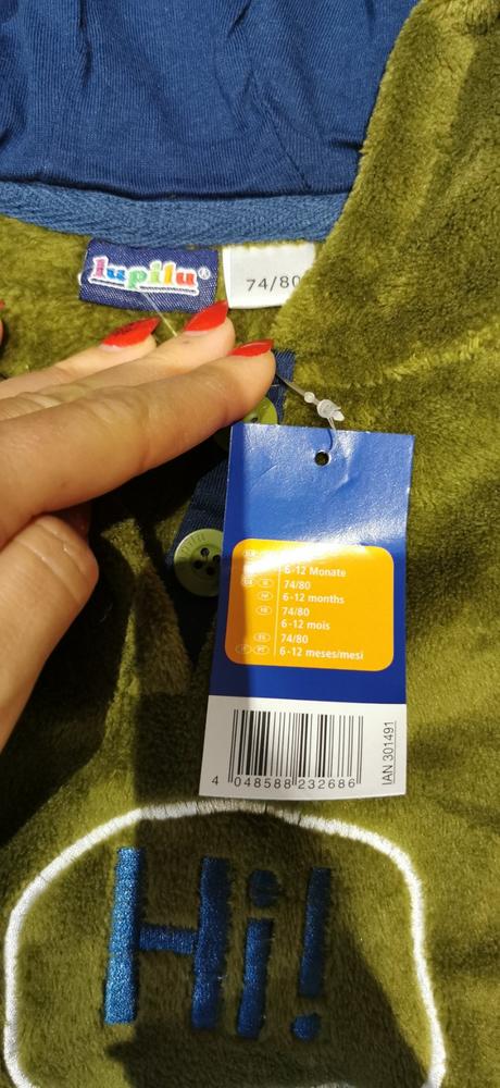 Nová mikina lupilu 80, lupilu,80