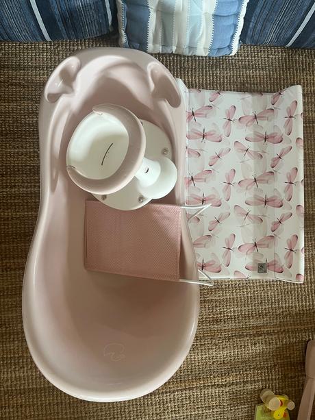 Vanička ,lehatko,sedatko,podložka ružove, 
