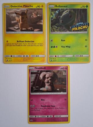Pokémon karty promo "detective pikachu",