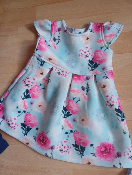 2x krasne letne šaty v.68 / 3-6 mes, h&m,68