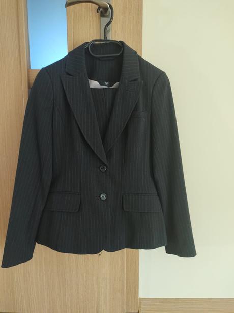 Dámsky nohavicový kostým, f&f,34