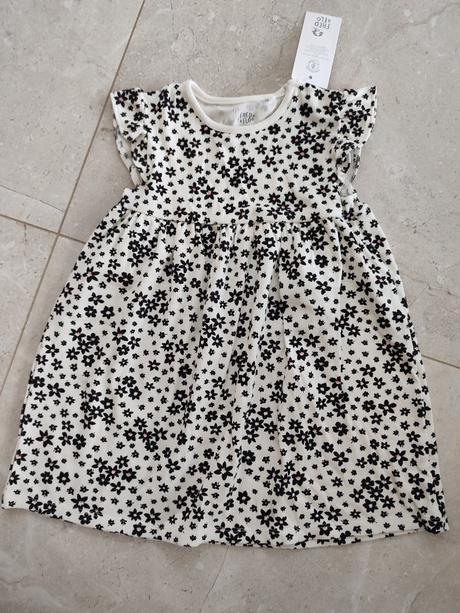 Kvietkované šaty 92, f&f,92