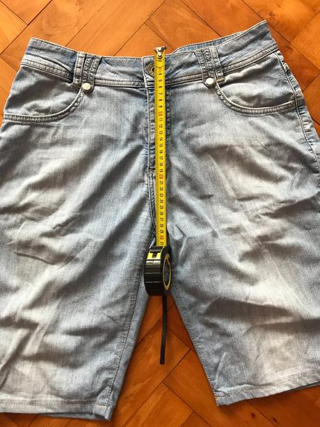 Riflové krátke nohavice pánske, redstar,36