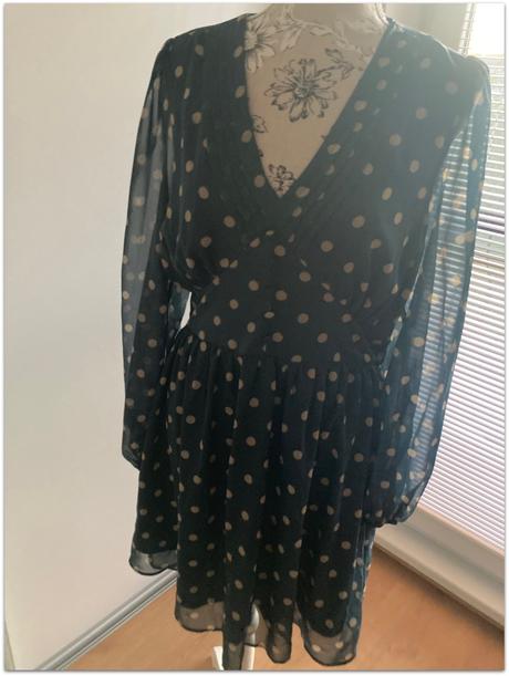 Mini šaty zn.reserved s bodkami, reserved,l