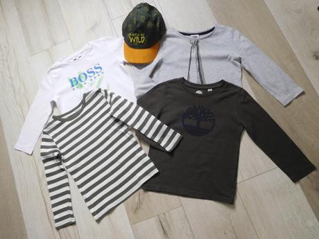 Tričko bavlnené dlhý rukáv- 4 rokov, 104 veľkosť., hugo boss,104