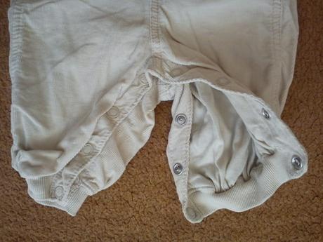 Podšité nohavice, h&m,62