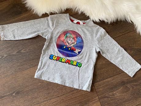 Tričko supermario, h&m,92