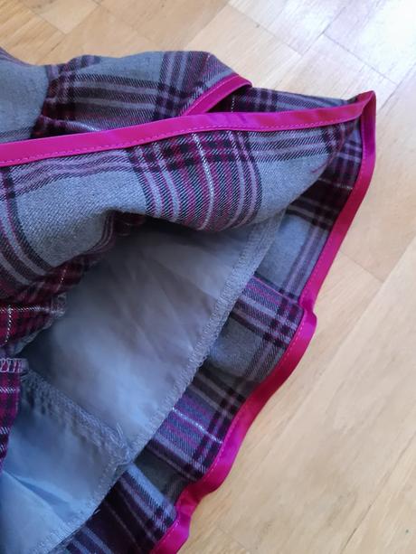 Kárované šatičky s mašľou, 98