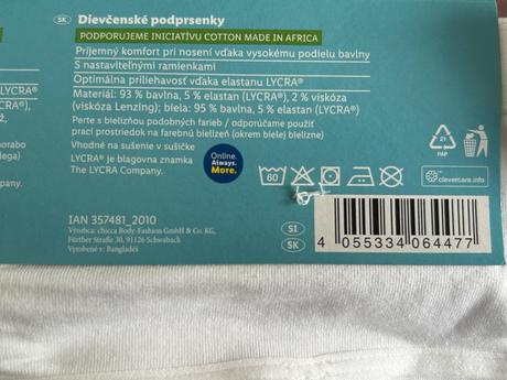 Dievčenské podprsenky 2 ks, pepperts,158