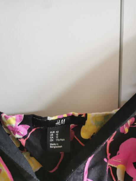 Šaty na tenké posuvné ramienka, h&m,42