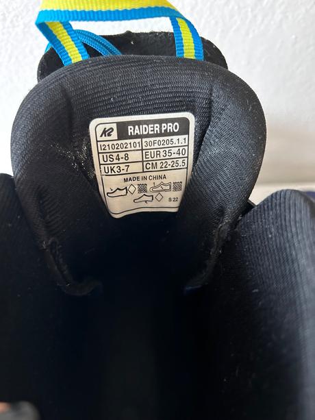 Kolieskové korčule k2 raider pro, k2,35