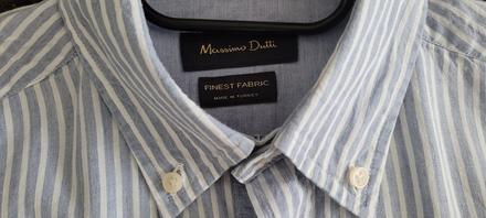 Ľanová košela  massimo dutti, m