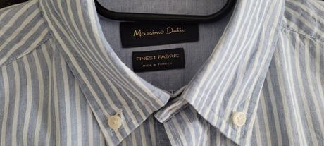 Ľanová košela  massimo dutti, m
