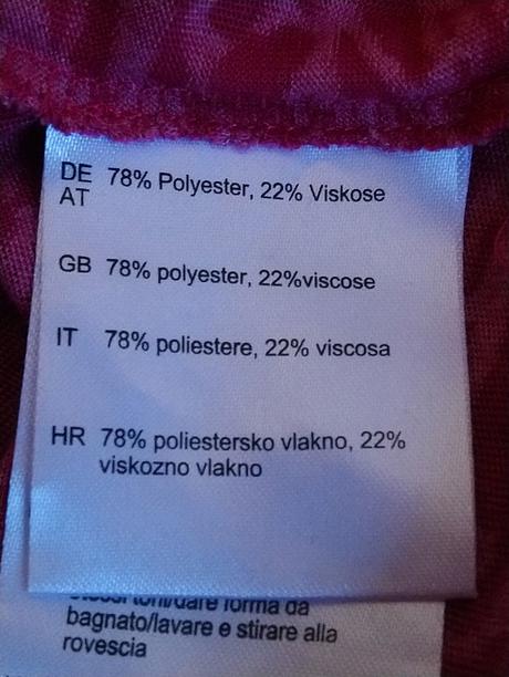 Dámsky bordovo ružový top, motív, laura t., s, s