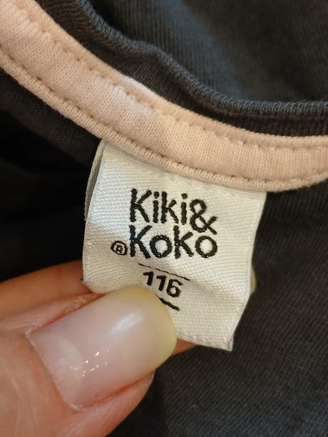 Dievčenské tričko s jednorožcom sivé (116), kiki&koko,116