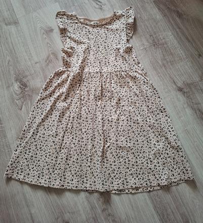 Leo letné bavlnené šaty, vel. 134/140, h&m,134