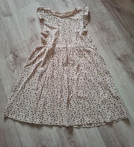 Leo letné bavlnené šaty, vel. 134/140, h&m,134