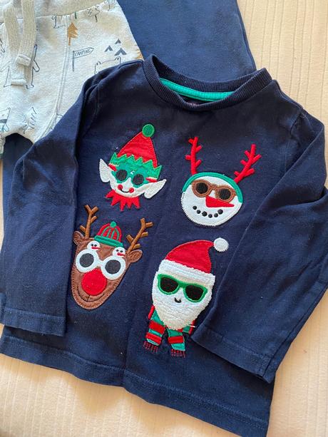 2 x tepláky + tričko grátis, f&f,86