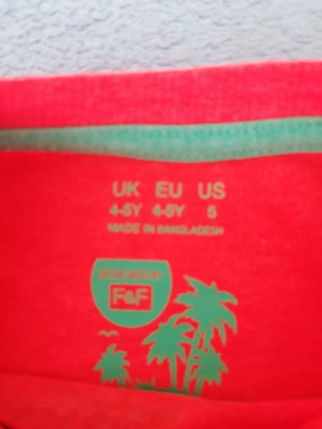 Farebné tričká, f&f,110