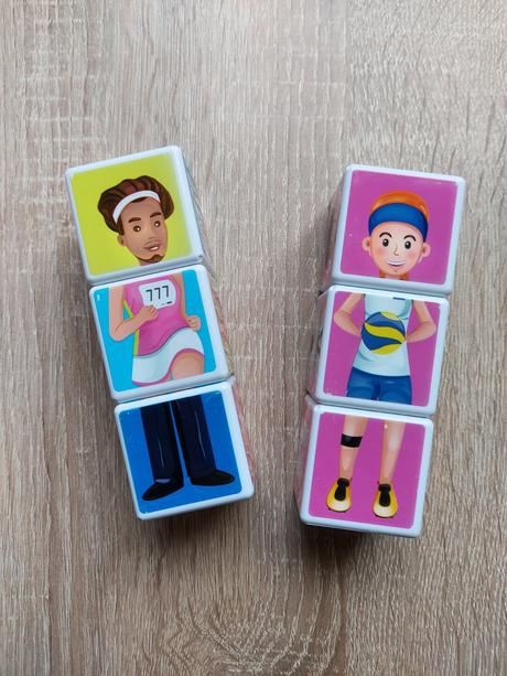 Magnetické kocky - povolania, 