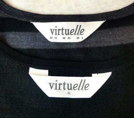 Virtuelle - merino tričká s dlhým rukávom, l