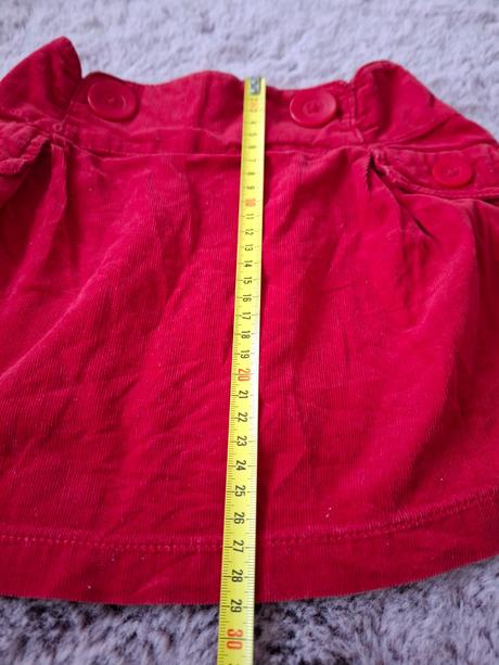 Červená sukňa next vel.110/116, next,110