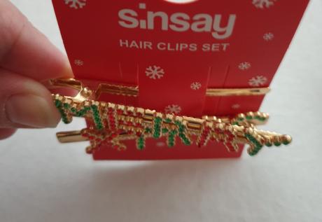 Vianočné sponky, sinsay