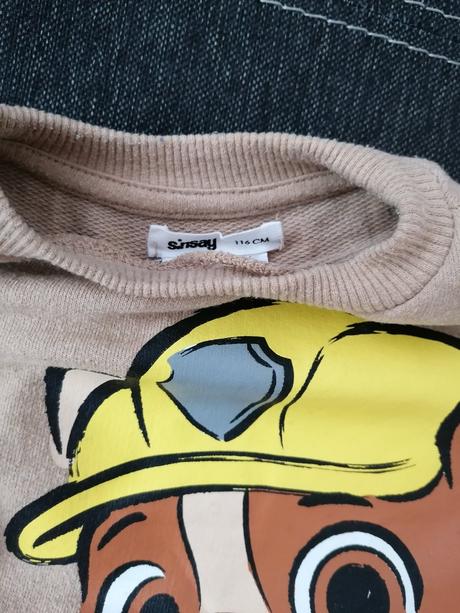 Mikina rubble paw patrol, sinsay,116