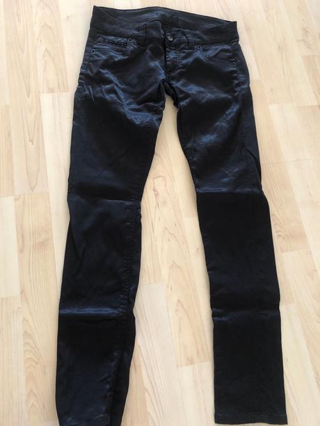H&m lesklé nohavice, h&m,152