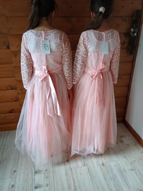 Nové slávnostné šaty po zem, 140