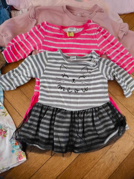 Obrovský dievčenský balík veľkosť 68, 68–80