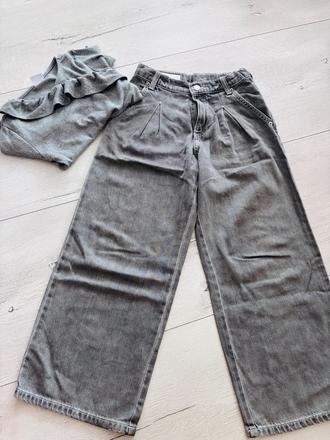 Zara moderne široké džínsy, zara,134
