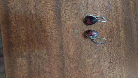 Náušnice s kamienkami,