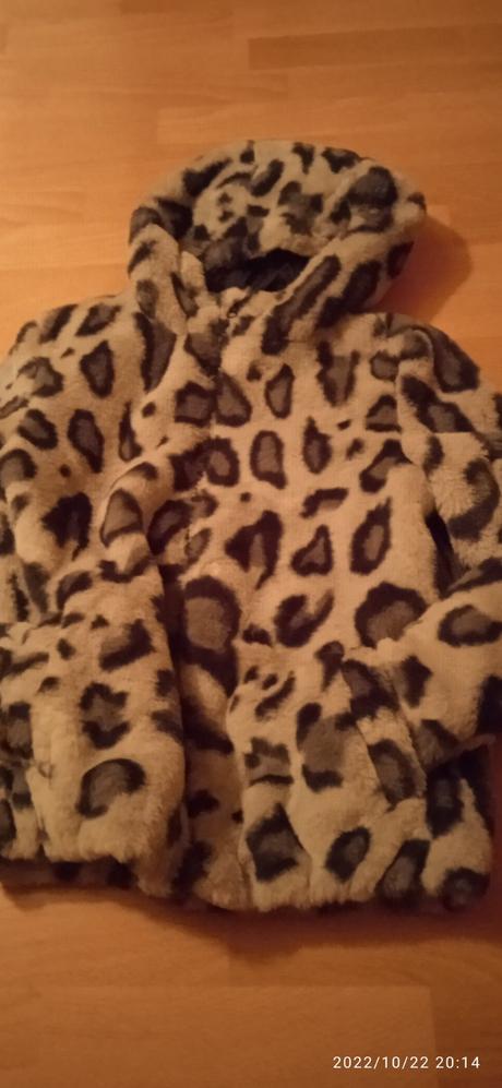 Kozušinová leopardia bundička, c&a,164