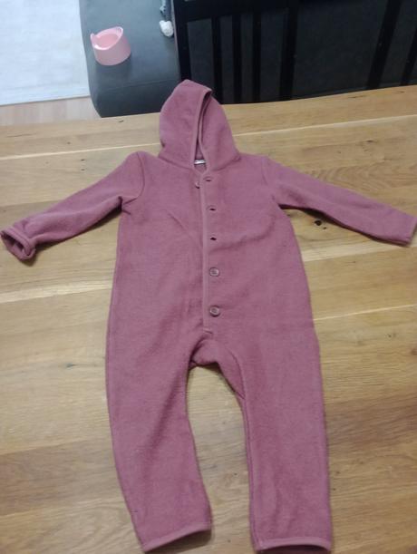 Overal z varenej vlny 86/92 kuniboo fialovoruzovy, kuniboo,92