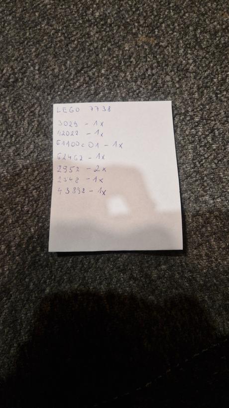 Lego 7738 pobrezna hliadka, 