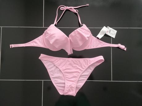 Bikiny pastelovo ružové, reserved,m