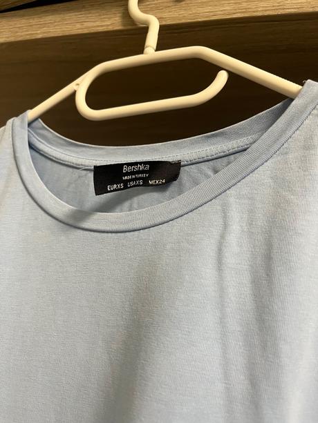 Tričkové šaty oversize, bershka,xs